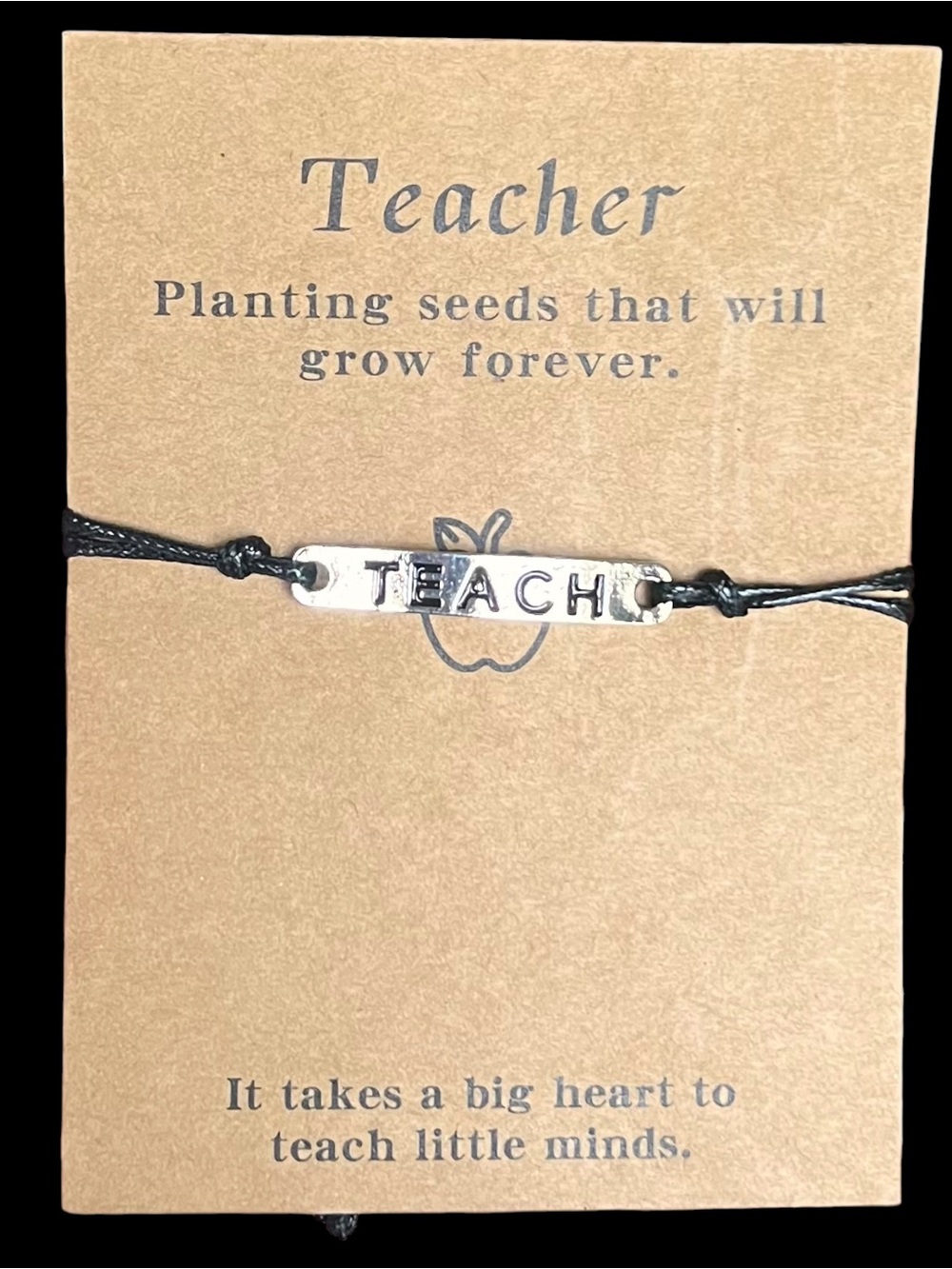 Teacher Charm Bracelet